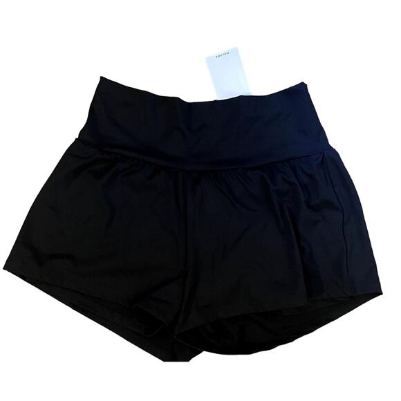 Halara Black 2 in 1 Shorts Hidden Pocket size XS! NWT - Picture 4 of 5